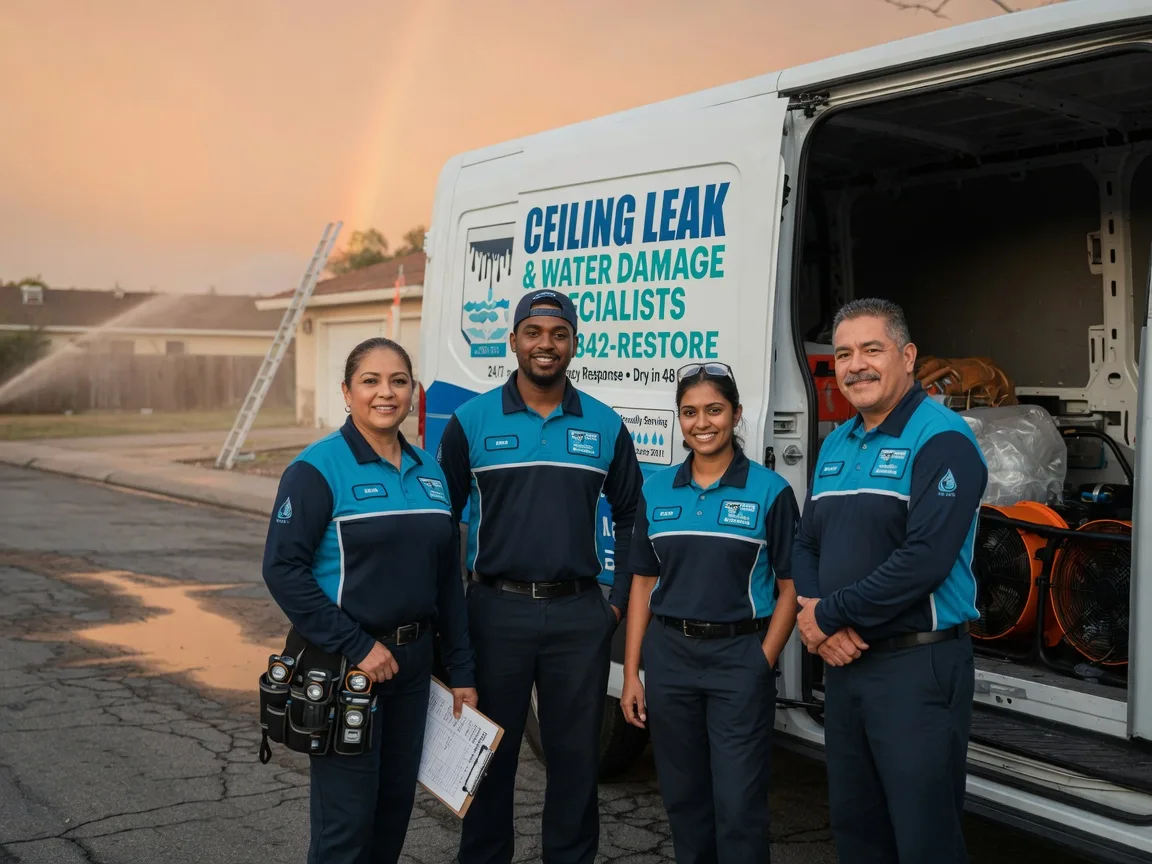 Ceiling Leak Cleanup company in Morrisville, NY